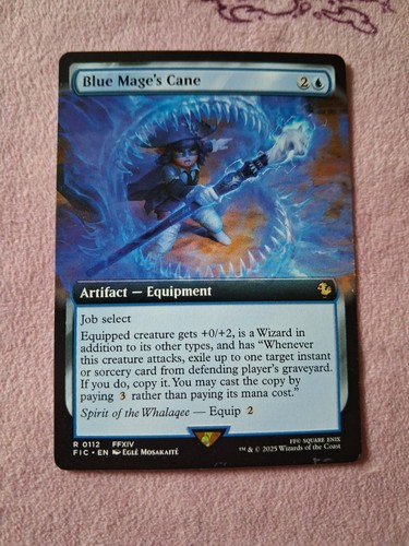 Blue mage cane extended - mage's, (extended