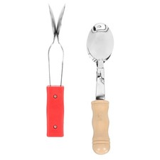 2 Pcs Percussion Music Spoon