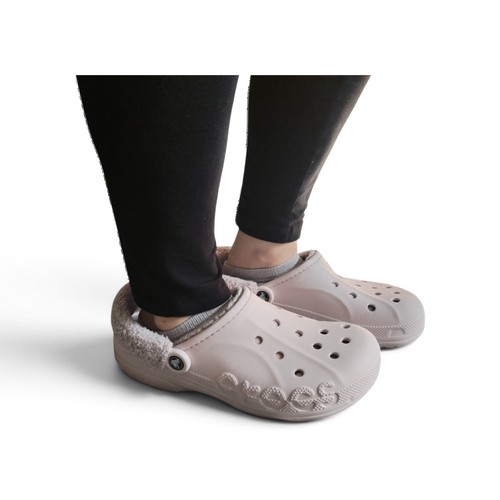 Crocs baya lined fuzz - fuzz, strap