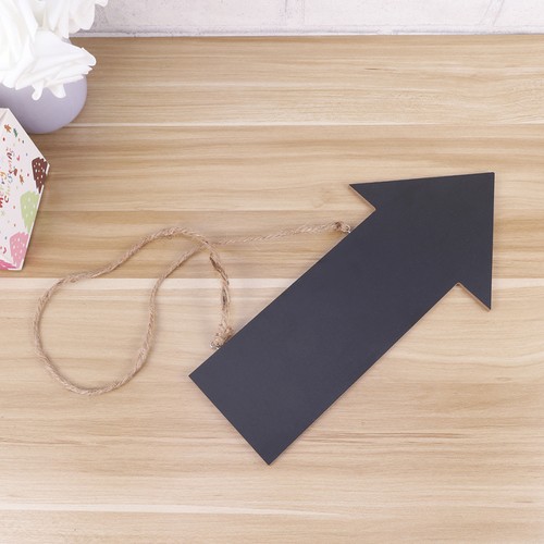 Wooden arrow chalkboard sign - arrow,