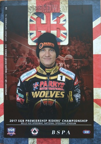 Belle vue speedway - speedway, programme