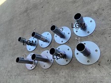 8 pc. Galvanized Steel Canopy Foot Pads for 1-3/8 Pipe Frame 8 legs 