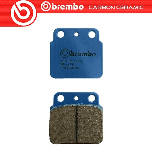 Rear brake pads brembo - rear, blue