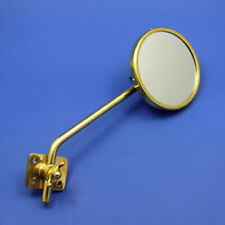 Heavy Veteran/Vintgae Car Edwardian Pattern Mirror - 5 5/8" diameter, Toby