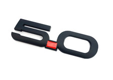 FORD MUSTANG BLACK 5.0 GT SIDE