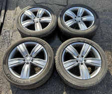 2017-2023 VW TIGUAN MK2 19 INCH ALLOY WHEELS SET 5NA601025Q 235/50/19 IN GREY