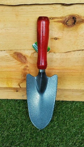 Wooden gardening hand trowel - wooden,