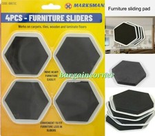 Furniture Sliders 70mm Bed Sofa Table Easy Gliders Heavy-duty Floor Protector 