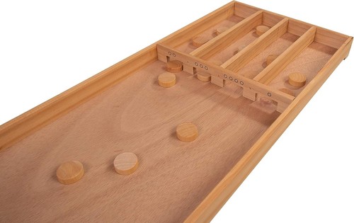 122cm wooden shuffleboard - wooden, game