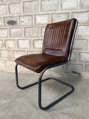 Dalston leather chair cognac - leather,