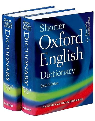 Shorter oxford english - shorter,