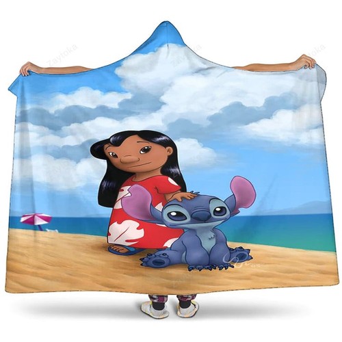 Stitch hooded blanket cozy - stitch,