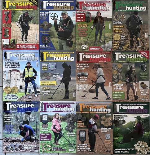 Treasure hunting magazine - hunting,