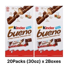 2 x Kinder Bueno Chocolate and