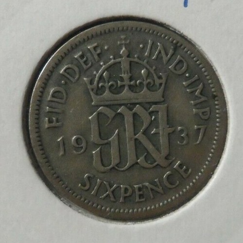 George six pence - george, 1937
