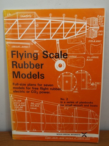 Flying scale rubber models - flying,