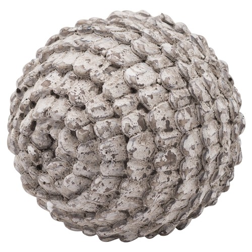 Ceramic sphere ornament - ceramic,