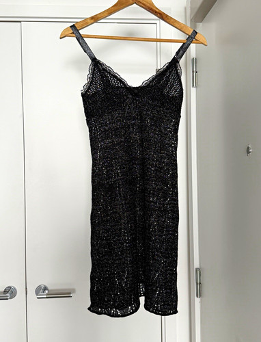 Women black lace chemise - women’s,