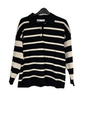 Zara Black And White Striped