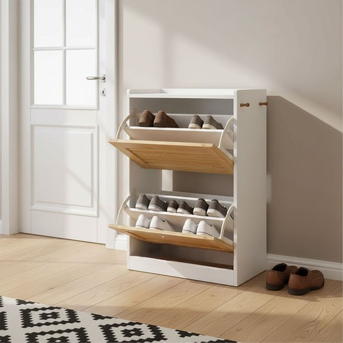 Wooden flip drawers shoe - wooden, 2