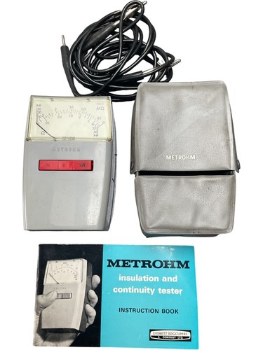 Metrohm megger insulation - metrohm,