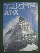 Vintage Tokina Lens Brochure