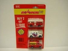 Majorette FRANCE 3 Pack Fire