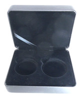 Royal Mint Canadian Mint Two Coin 40mm 45mm Presentation Storage Case Black