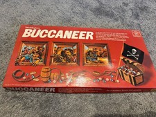 Buccaneer Board Game Vtg 1976 Pirate Sea Boat Waddingtons Retro 70s Games 100