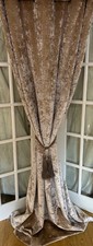 LOVELY MINK VELVET SINGLE OR DOOR CURTAIN 66 x 93 inches