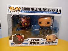 Funko Pop! Vinyl Star Wars Clone Wars Darth Maul vs. Pre Vizsla 2-Pack Damaged