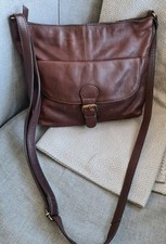 Fat Face Leather Crossbody