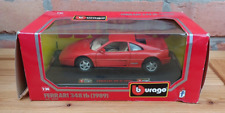 BBURAGO FERRARI 348 TB - 1989 1/24 SCALE (Original/Boxed)