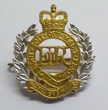 Royal Engineers Officers Hat / Cap Badge RE Genuine British Army Issue - NEW
