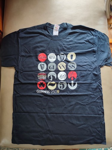 Guinness black shirt - guinness, t-shirt