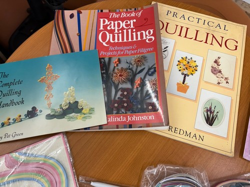 Paper quilling bundle - quilling, includes