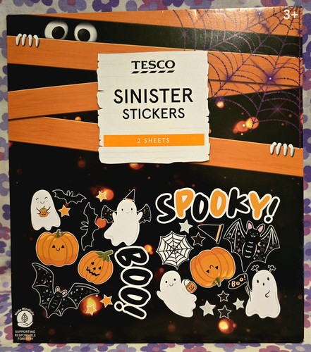 Spooky sinister sticker - spooky,