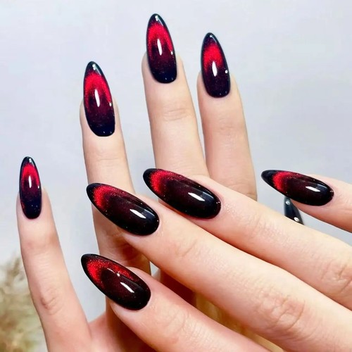 Press nails red - on,
