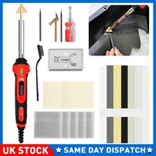 100W Soldering Iron Kit Plastic Welding Welder Car Bumper Dashboard Repair Tool.
