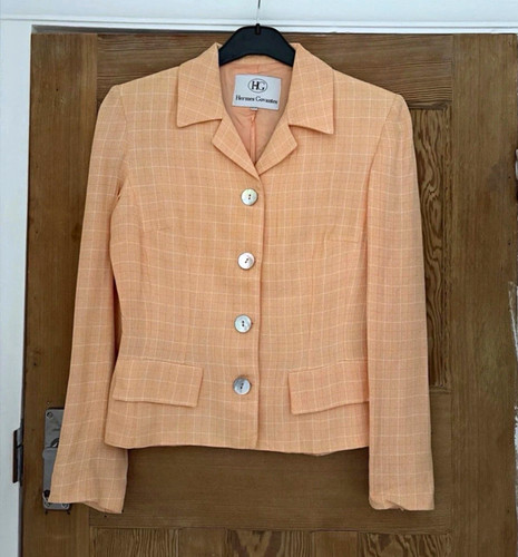 Hermes govantes peach check - hermes,