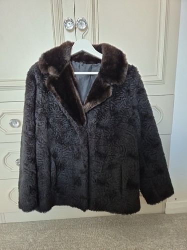 Vintage astraka london faux - of,