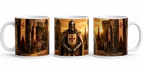 Crusader templar knight 11oz - crusader,