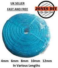 BLUE POLYPROPYLENE ROPE 4MM