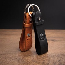 Mercedes Benz Keyring Leather
