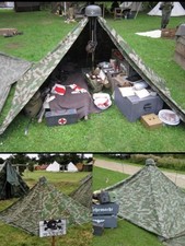 4 Man German Ww2 Zeltbahn Reproduction 