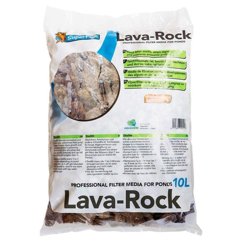 Superfish lava rock pond - rock,