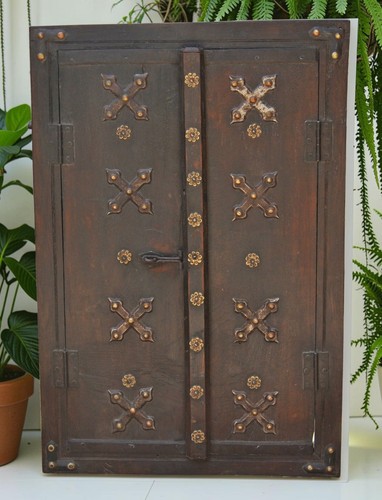Antique wooden wall décor - wall,