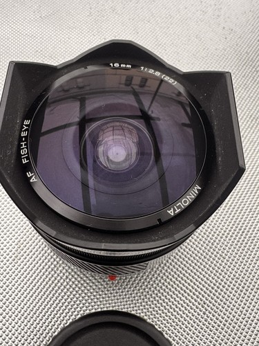 Lens minolta fish - lens, 16mm
