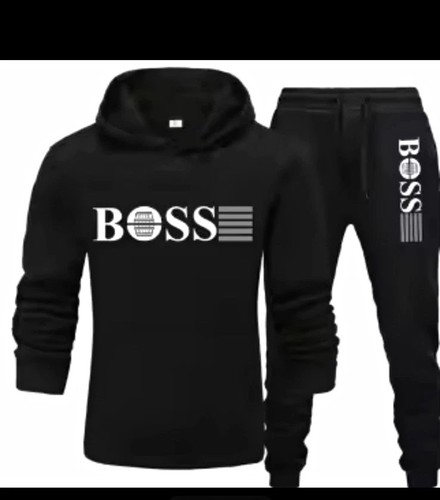 Men fleece tracksuit l - fleece,