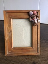 SHUDEHILL 3D WOODEN PHOTO FRAME RESIN TEDDY WITH BALLOONS PORTRAIT QUALITY